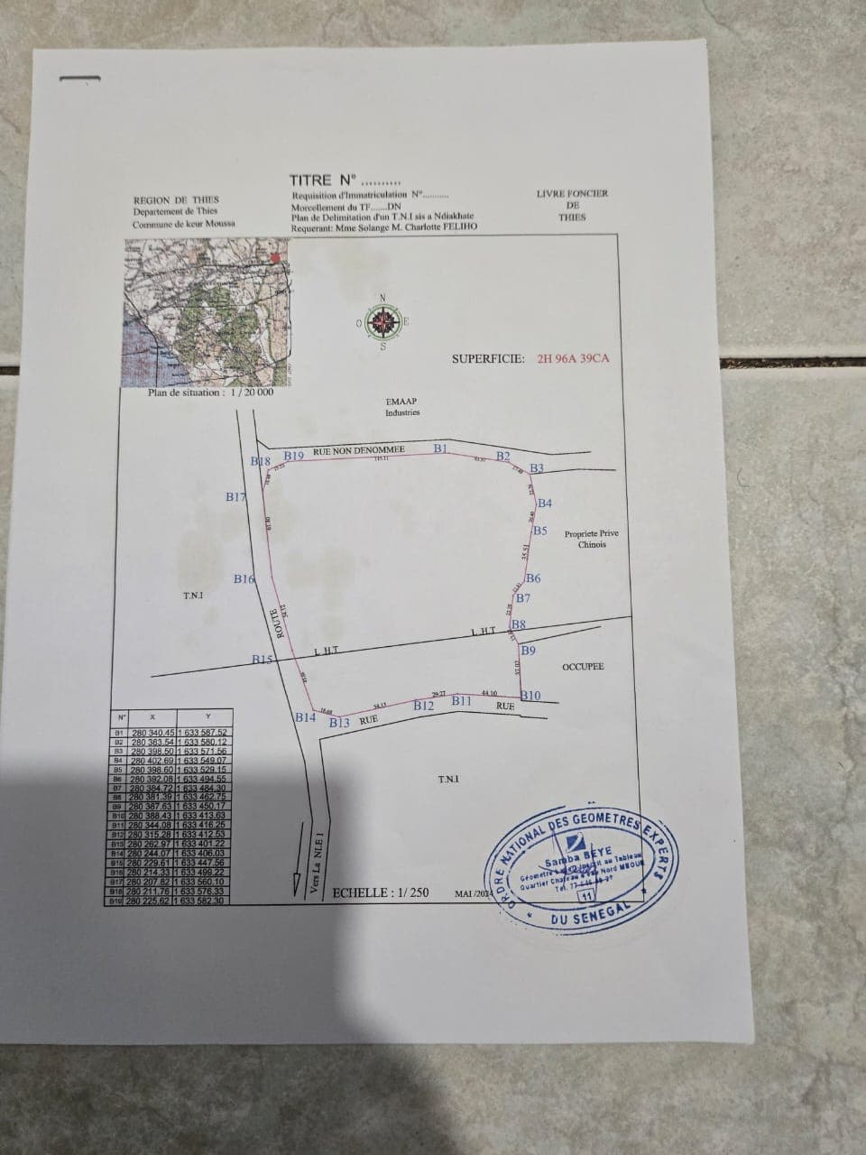 TERRAIN AGRICOLE À VENDRE - NDIAKHATT, KEUR MOUSSA