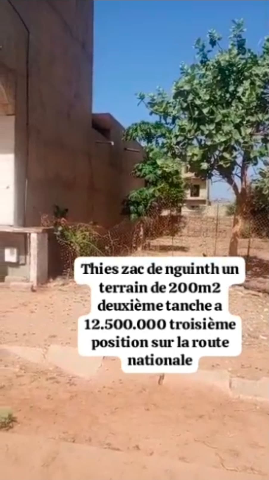 Terrain 200 m2 Thies Zac Nguint  - Miniature 2