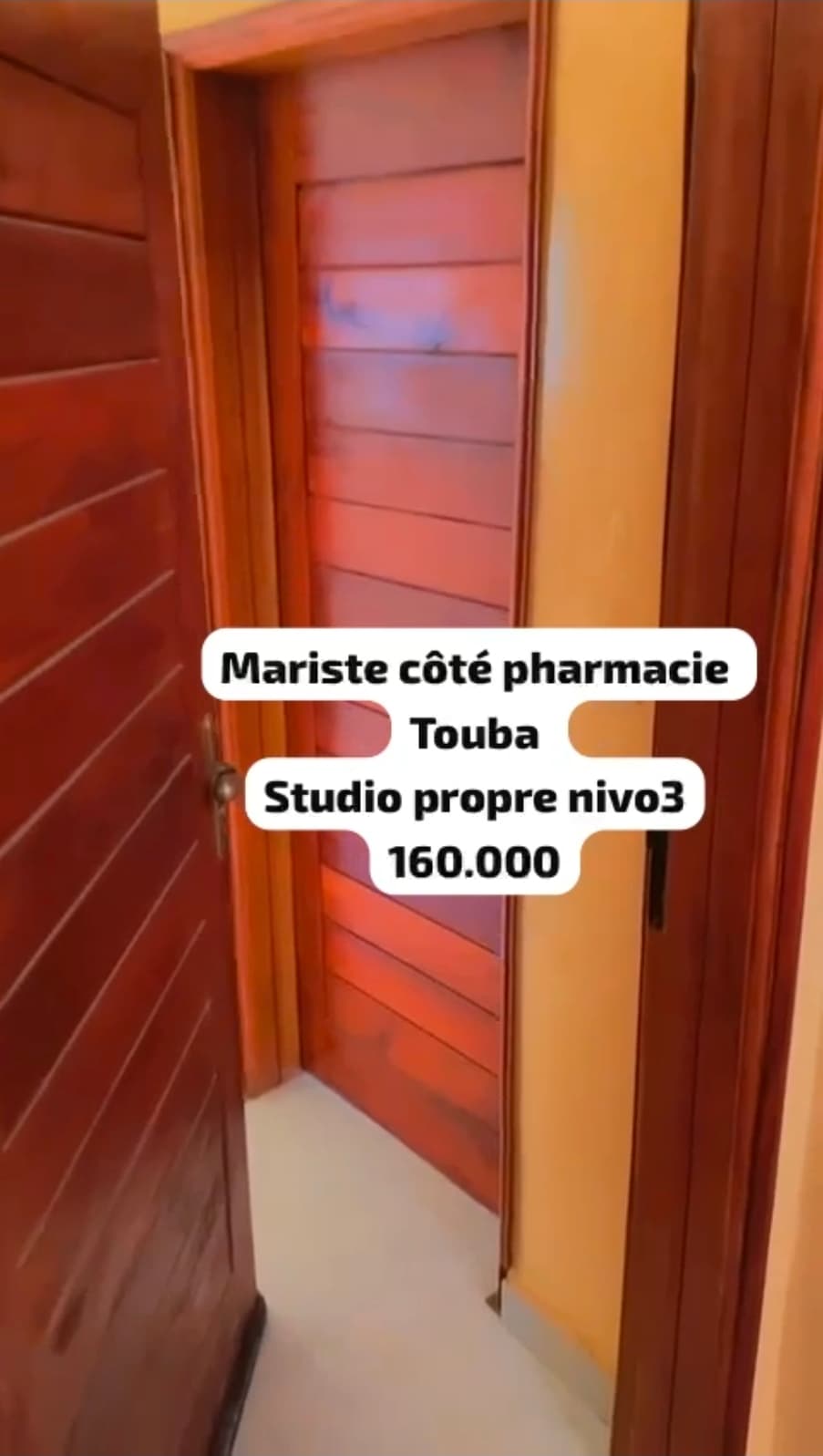 Studio Mariste cote pharmacie Touba - Image 1